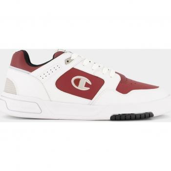 Sneaker en cuir rouge Z80 bas