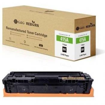 Toner G&G Noir Remplace HP 415A 2400 pages