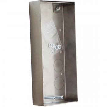 Wantec | MONOLITH | C Aufputzk. 100x220x337mm Edelstahl geschl