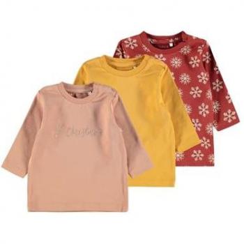 Set di camicie a maniche lunghe Café Au Lait (3x) – NBFrihanne