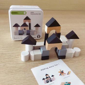 Early Childhood Wood Puzzle Pack – Domino & Tangram Edition