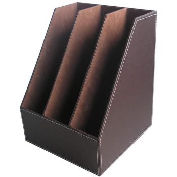 Organisateur de fichiers en cuir