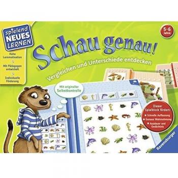 Schau genau!: Vergleichen und Unterschiede entdecken (Spielend Neues Lernen)