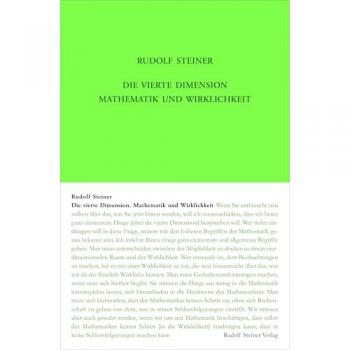 Die vierte Dimension. Mathematik und Wirklichkeit.