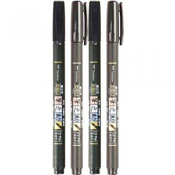 Tombow Fudenosuke Brush Pen in Black with Soft Tip