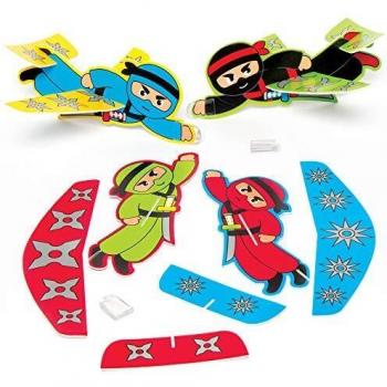 Shuriken Ninja Gliders (Pack of 8)