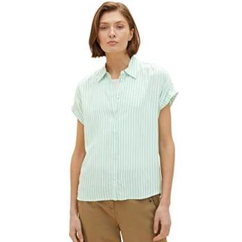 Blusenshirt mit Streifen von Tom Tailor – Größe XL+