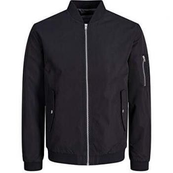 Chaqueta Bomber Jack & Jones JJEDESERT, Color Negro