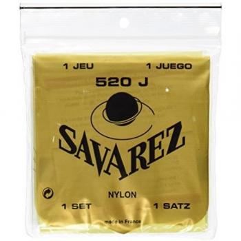Savarez Guitar Strings High Tension Nylon 520J Card Yellow