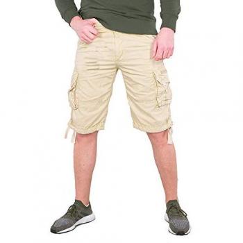 Alpha Industries Jet Cargo Shorts Caramel male 30