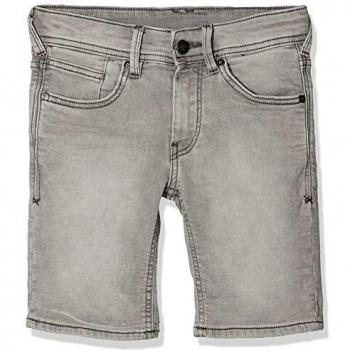 Bermuda Teddy Smith Scotty 3 en denim pour enfant 12 ans
