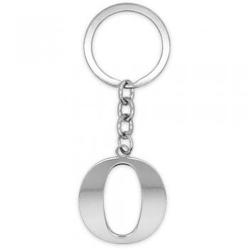 „SoulCats®“ Buchstabenschlüsselanhänger – Edelstahl, Farbe Silber