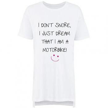 Snoring-Free Moto Girl Nightie