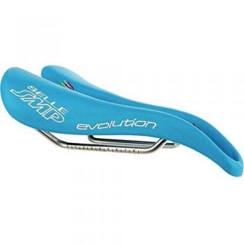 Evolution Saddle – Light Blue, 129 mm for Men