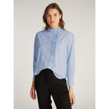 Camisa larga de mujer con volantes de Tommy Hilfiger