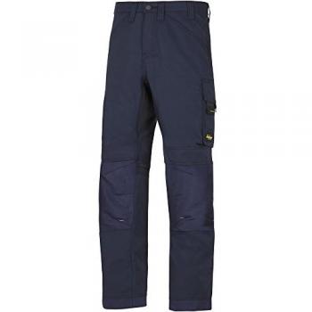 Talla 60 Largo Pantalón de Trabajo Azul Marino Snickers AllRoundWork