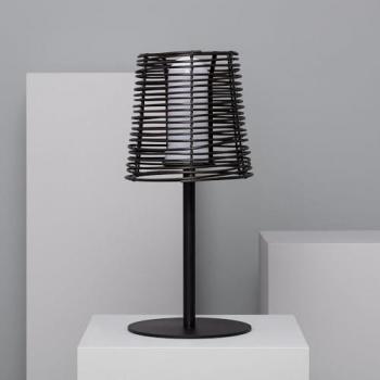 Lampe à poser extérieure Asha Brun