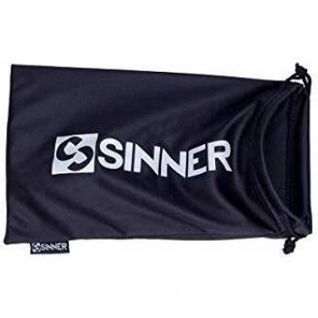 Sinner Indianhead Zonnebril Unisex Floating Black Sintec Smoke Mirror
