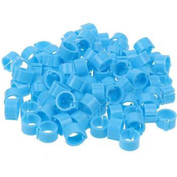 100Pcs 8mm Parrot Leg Band Clips