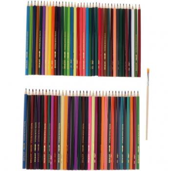Crayons de dessin multicolores pour aquarelle
