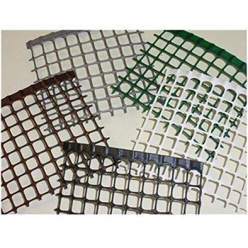 Rete di Protezione per Balcone 10x10 mm H 100 cm Marrone 50 mq
