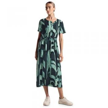 STREET ONE Midikleid mit Allover-Druck