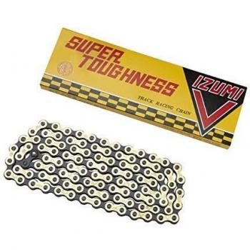 Izumi Super Tough V-Type Chain, 1/8 Track, Gold/Black