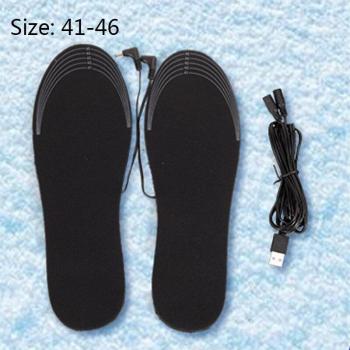 Semelles chauffantes USB pour activités en plein air