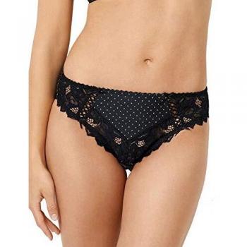 Bragas Completa Sans Complexe 60PAE70 Mujer Estampado Arum Lunares Blancos y Negros Talla Mediana