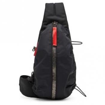 Sac en jacquard à carreaux noir pour homme
