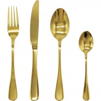Gold Classic Stainless Steel Cutlery Set