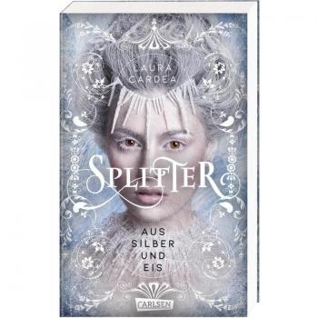 Splitter aus Silber und Eis