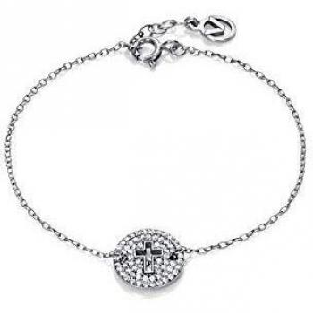 Pulsera Viceroy niña con cruz de plata