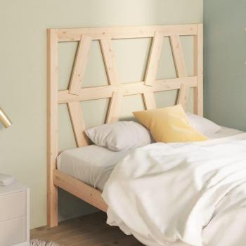 VidaXL 81x4x100 cm Pine Bed Headboard