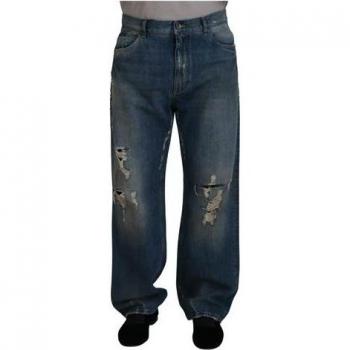 Dolce & Gabbana Female Blue Skinny Cotton Jeans 3XS