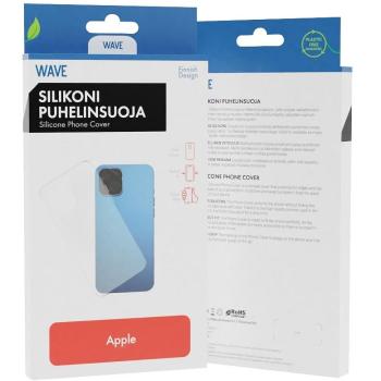 IPhone 16 Pro Max Transparent‑Silicon Case – Wave