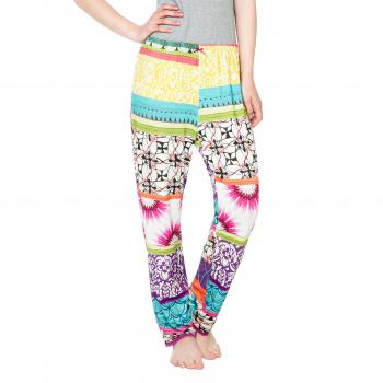 Desigual Damen Schlafanzughose 61NL0P0, Violett, Größe 40 (L/XL)