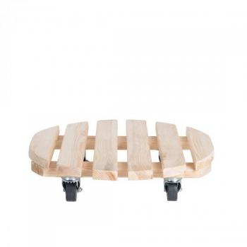 Carrello Rotondo per Piante Esschert Design 37,9 x 38,5 x 10,9 cm