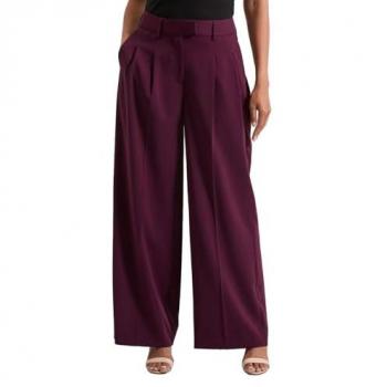 Berry 18 Pleated Wide Leg Dress Trousers