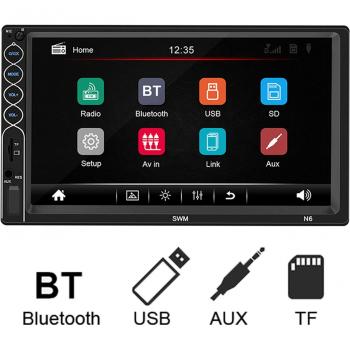 N6 7-Inch Bluetooth MP5 Video Player with USB Interface