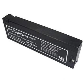 AccuCell Bleiakku 2000 mAh für Agilent Heartstream XL Defibrillator M3516A, M5516A mit Ladegerät