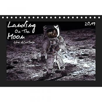 Landing On The Moon Like A Cartoon