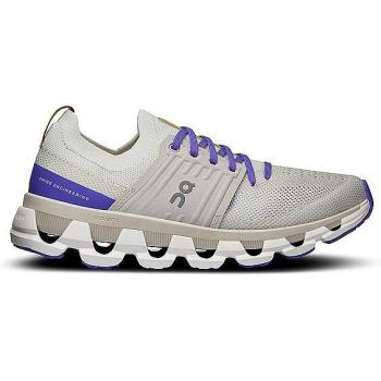 Zapatillas ON Cloudswift 3 Gris Lila Beige Mujer