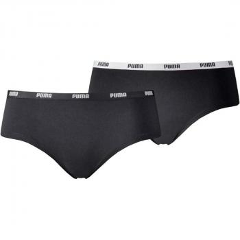 Puma Black Hipsters for Women (2-Pack)