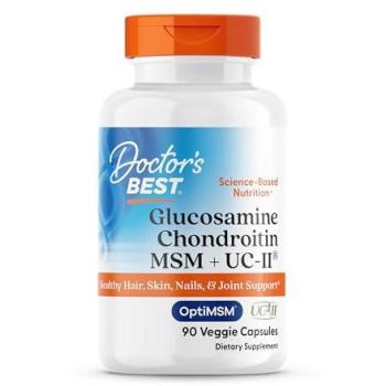 Doctor's Best GCS+MSM+UC-II 90 Vegetable Capsules