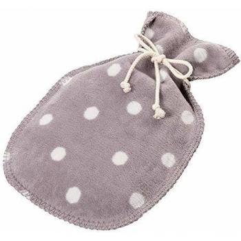 Baumwoll‑Schutz für Wärmeflasche Richter – Titan‑Punkte