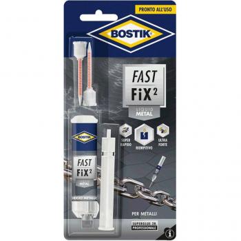 Colle Métal Bostik Fast Fix 6x10g