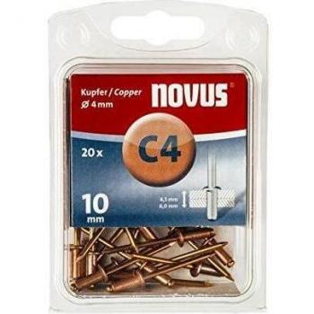 Steel Copper Blind Rivets 4 mm x 10 mm