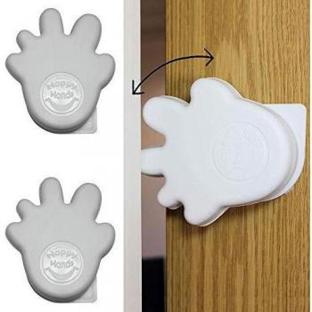 Happy Hands Anti Slam Door Finger Safety Stoppers