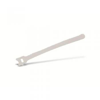 Serre-Guide Câbles Daytools 180x12 mm, Auto-agrippant, Blanc – Kit de 10